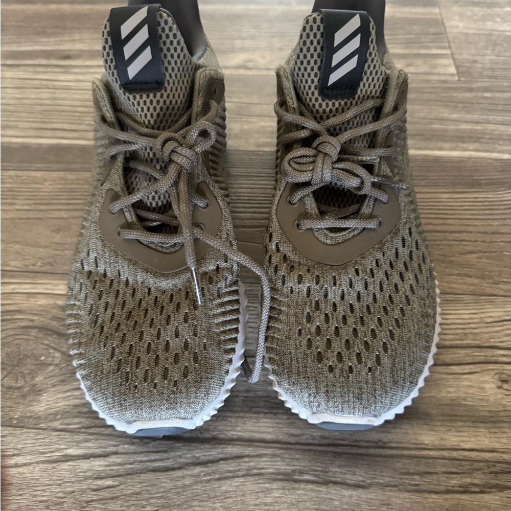 adidas Women's Alpha bounce Sneakers in dark olive